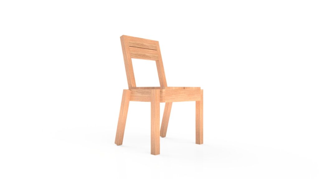 Moses Chair (L) Place: Classroom. / Education. / Kids. Tools: MiterSaw. / HandSaw. Material Profile: 2x4 Beam. / Square Profile